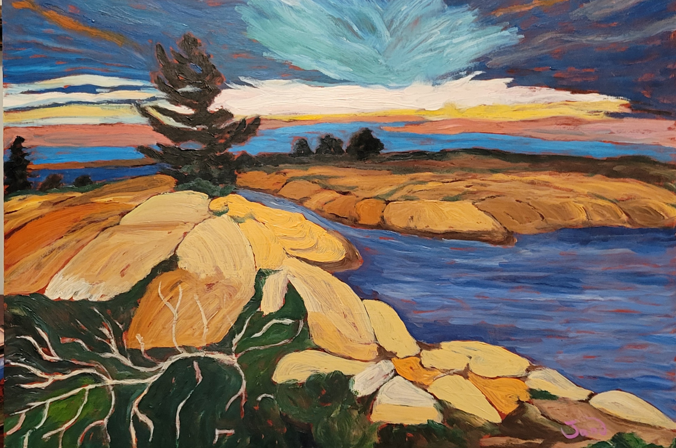 Rocky Lake Shore