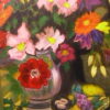 Flower Bouquet with Birds Nest