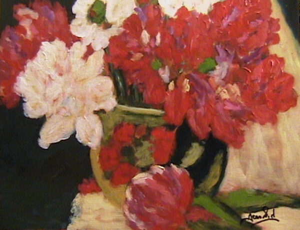 White Peonies